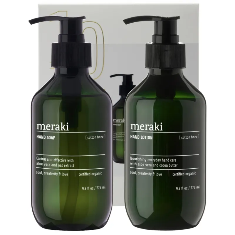 Meraki Cotton Haze Handvård Presentask 2 x 275 Ml