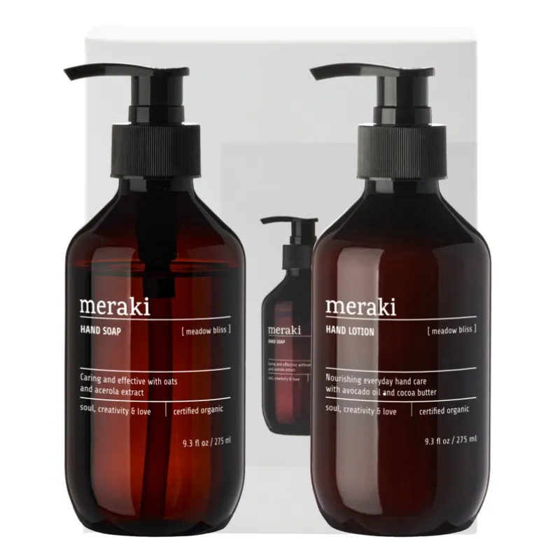 Meraki Meadow Bliss Handvård Presentbox 2 x 275 Ml