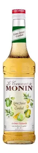 Monin Lime Juice Cordial Mixer 70cl