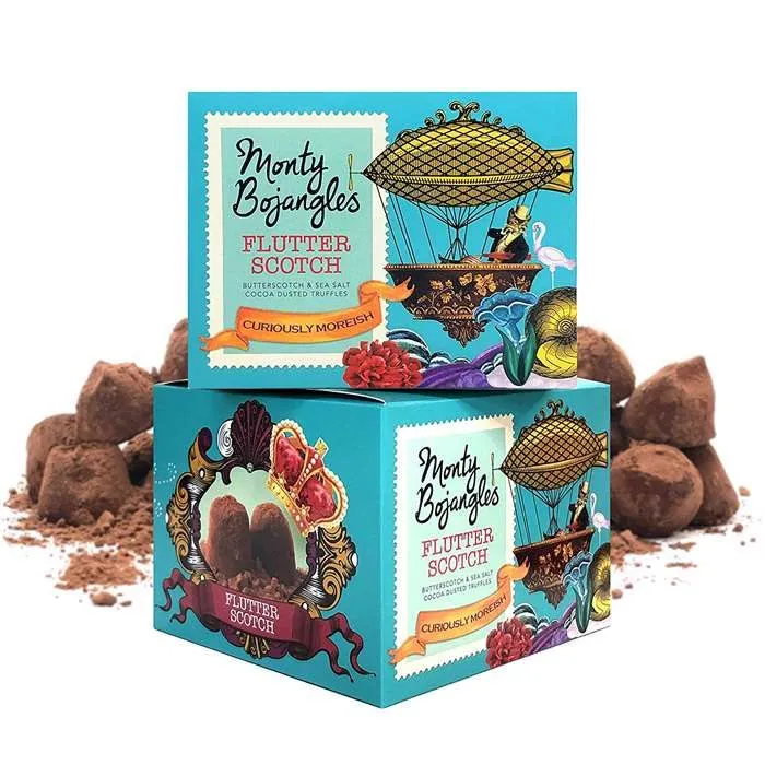 Monty Bojangles Chokladetruffel - Kola/havssalt 150 G