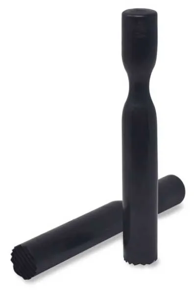 Muddler i ABS-plast 25 cm Svart