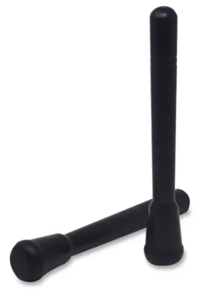 Muddler Slät 22 cm Svart