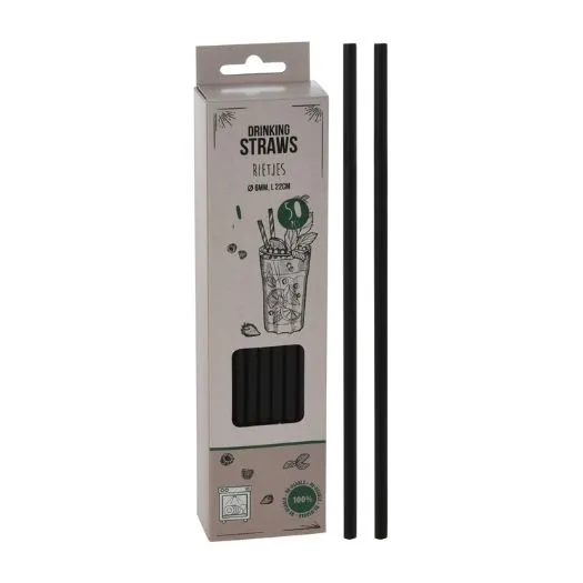 Sugrör Återanvändbara Plast 50 St.