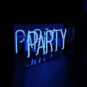 Neon Party Bar Led Skylt