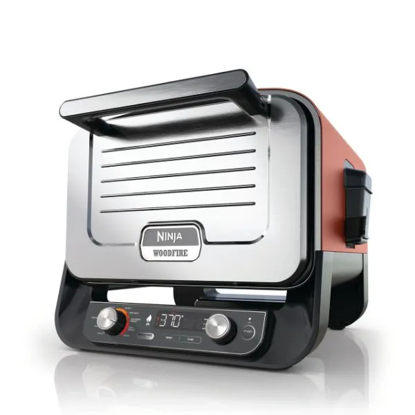Ninja Woodfire Oo101eu Utomhuselektrisk Grill Och Rökovn 2400w