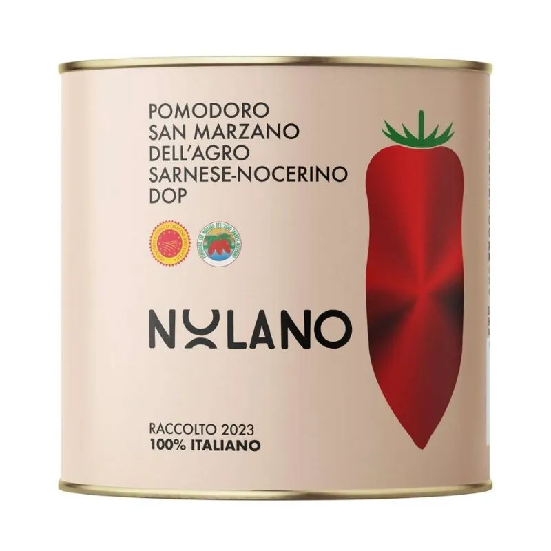 Nolano Flåede Tomater San Marzano 2,5 Kg