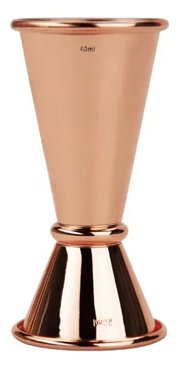 Nordicbar Jigger V-Form 20/40 ml Koppar