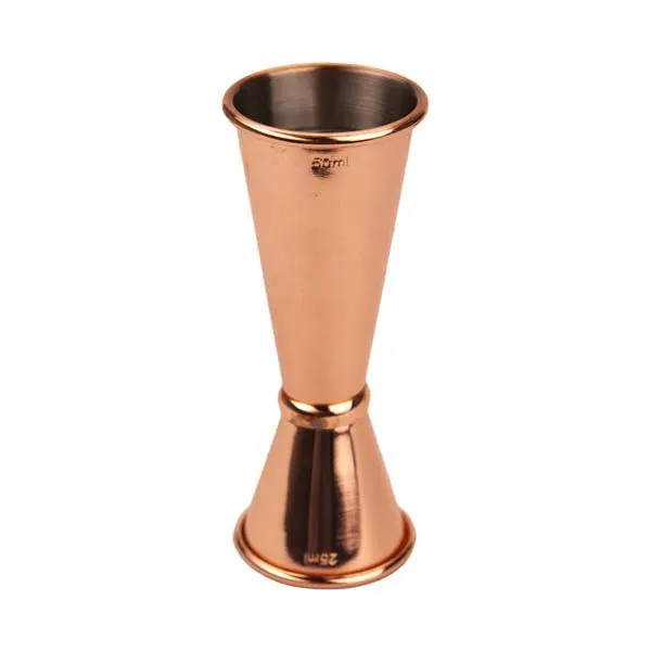 Nordicbar Jigger V-Form 25/50 ml Koppar