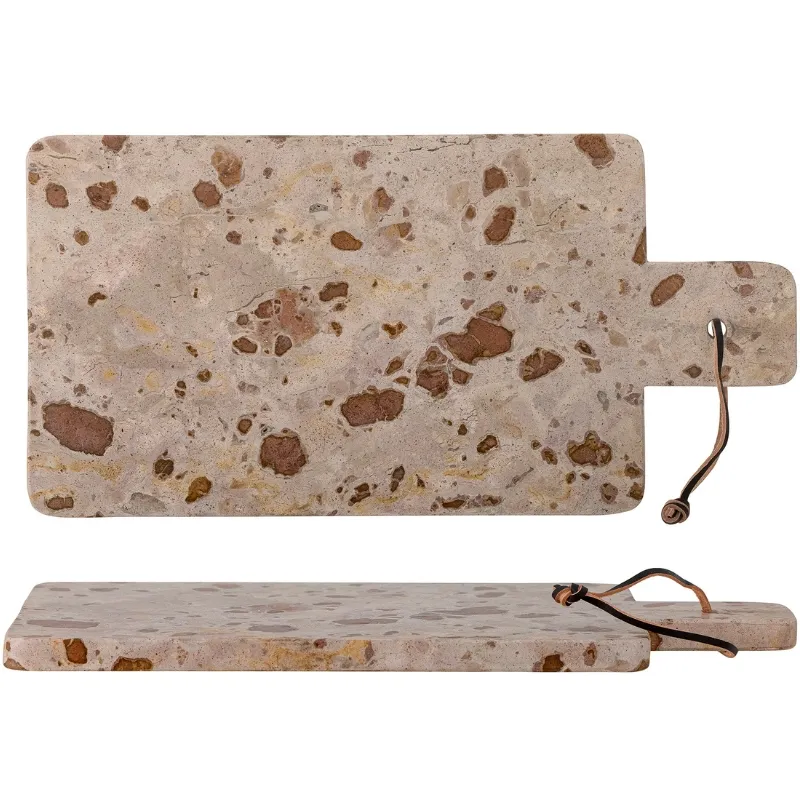 Nukaka Skärbräda, Brun, Marmor