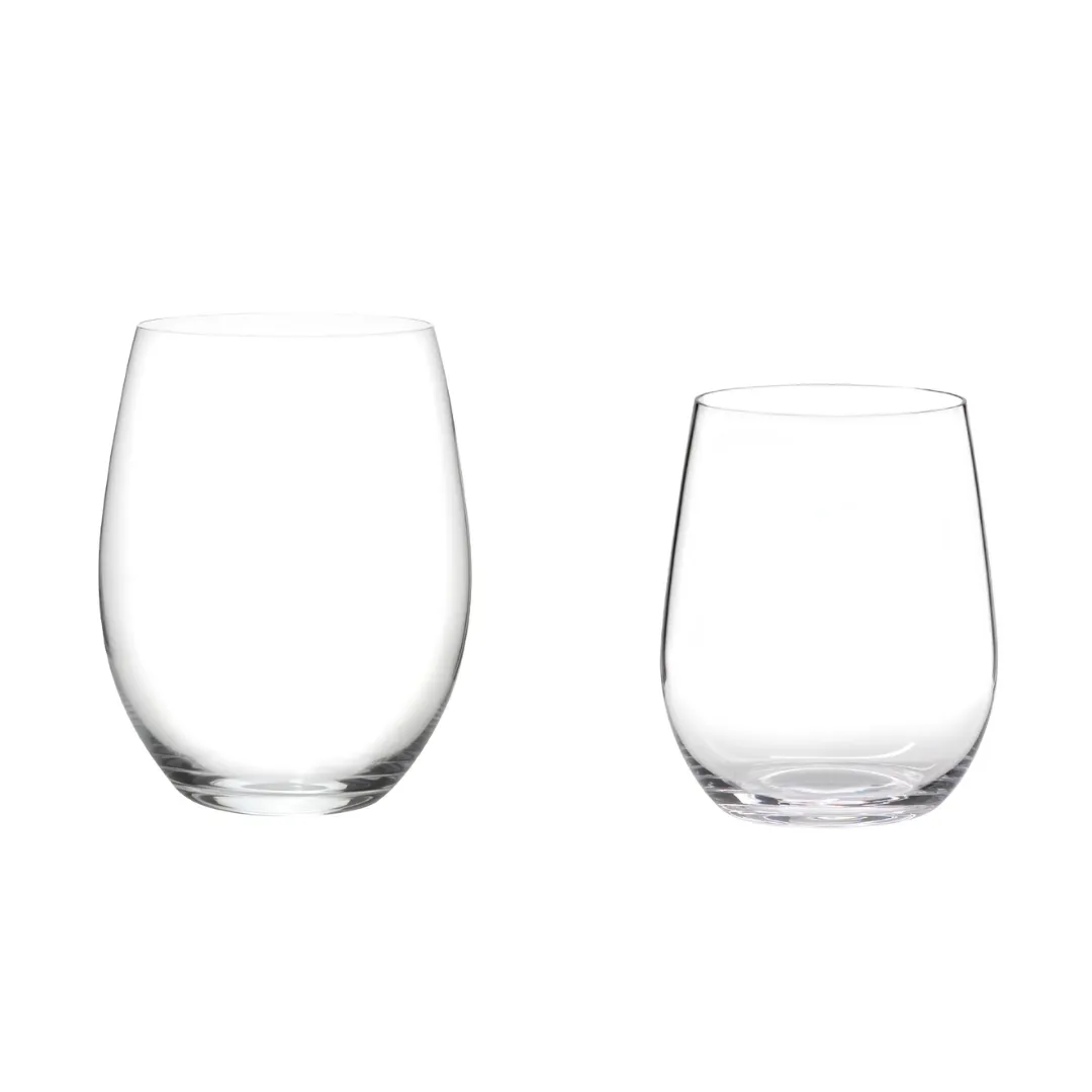 O Wine Tumbler Cabernet/merlot + Viognier/chardonnay Vinglas = 4 Glas