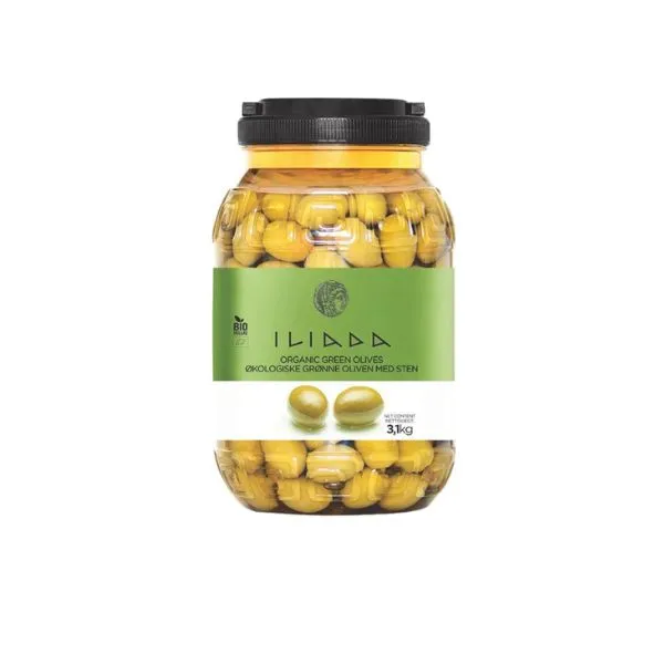 Oliven Grön M/sten Ekologisk Sp 3.1 Kg