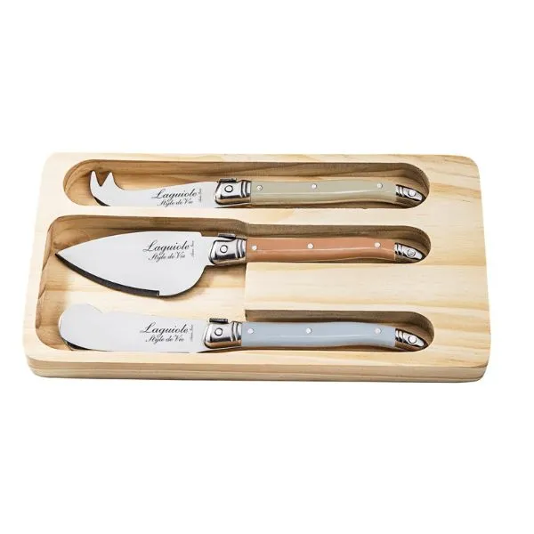 Ostknivar Laguiole Skat Sæt 3 Sdv