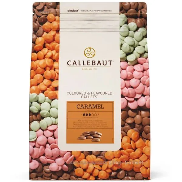 Överdrag Mjölk Knappar Med Karamell Barry Callebaut 2.5kg