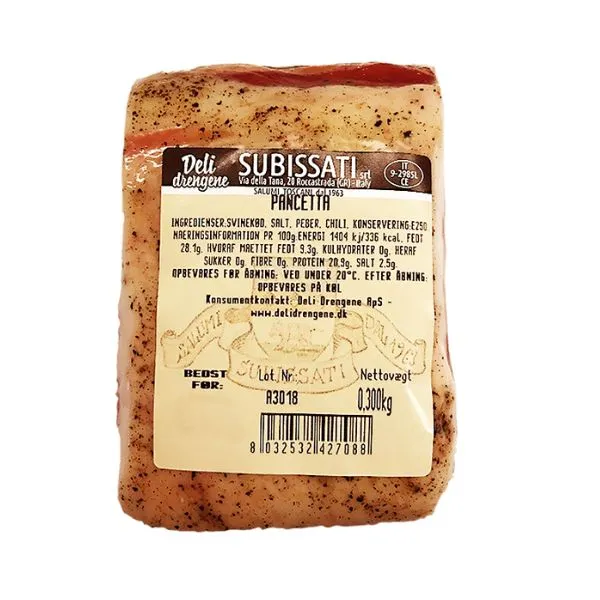 Pancetta 300g - Deli Pojkarna
