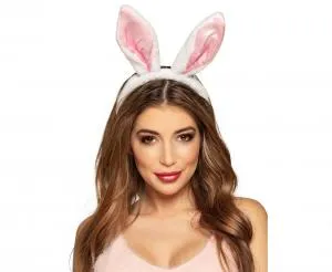 Pandebånd Kanin Hvid