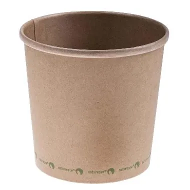 Papbägare Till Soppa 950 Ml Ø118 Biologiskt Nedbrytbar 25 St.