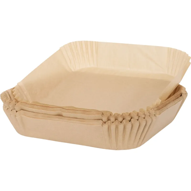 Papirforme Til Airfryer | Kvadratiske | 50 Stk.