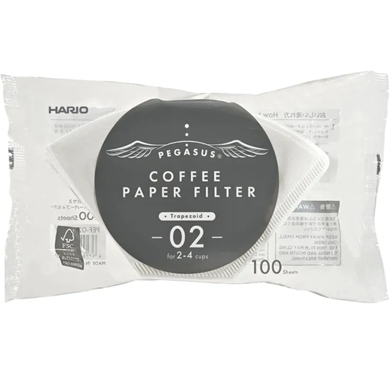 Pegasus Pappersfilter 02 Vita 100 St. - Hario