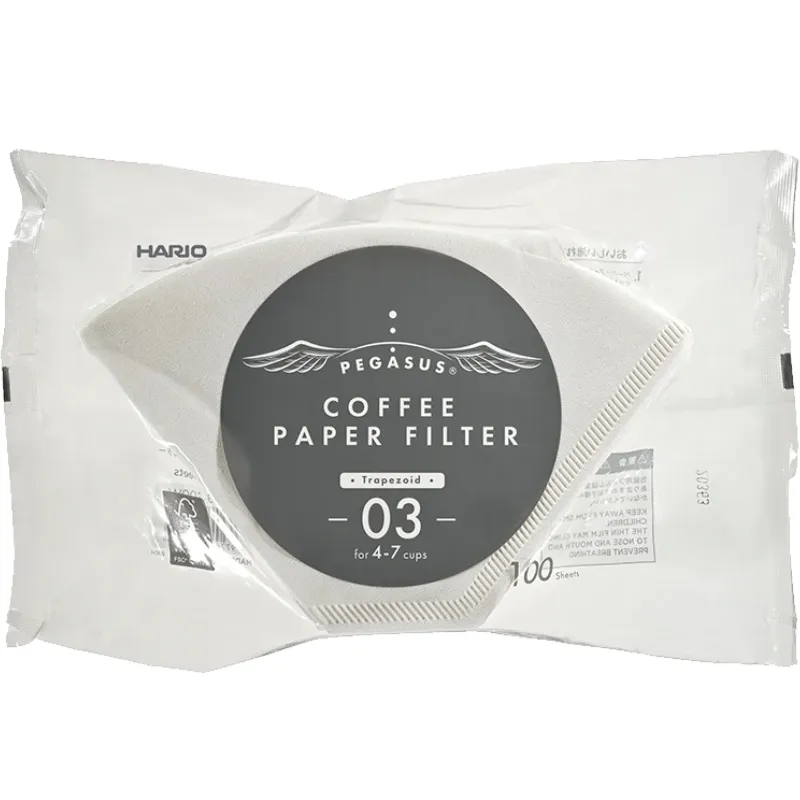 Pegasus Pappersfilter 03 Vita 100 St. - Hario