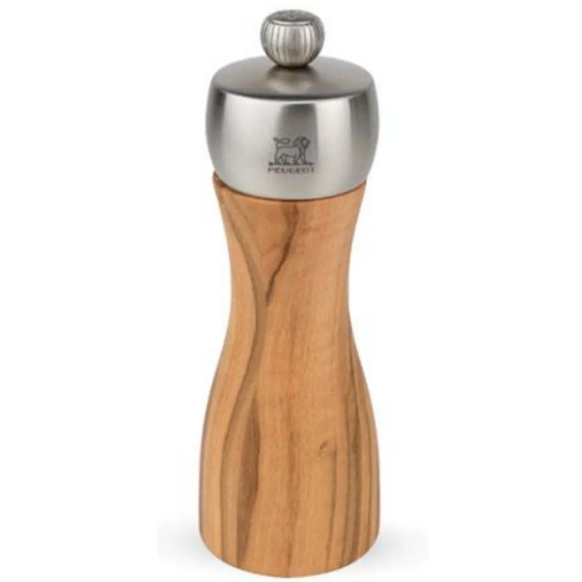Peugeot Fidji Saltkvarn 15 Cm Olivträ/rostfritt Stål