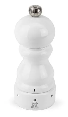 Peugeot Paris Saltkvarn 12 Cm Vit Lack Bok