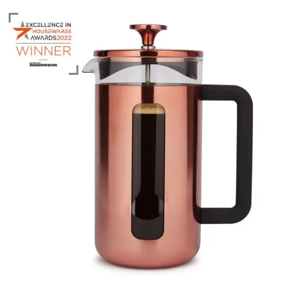 Pisa 8-koppar Stämpelkanna Koppar La Cafetière