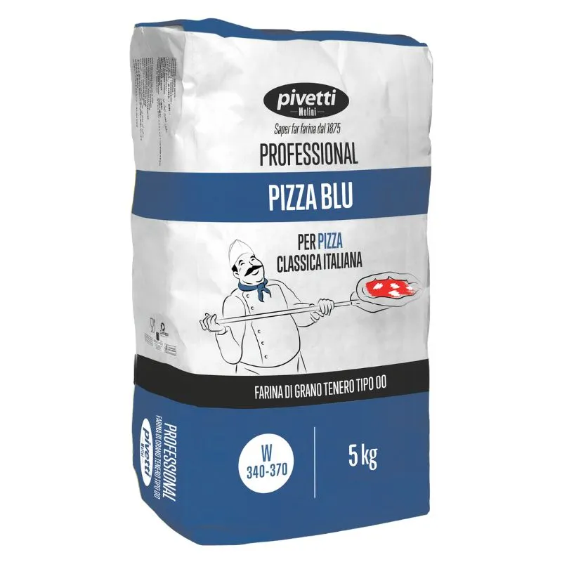 Pivetti Professionel Pizza Mel Blå 5 Kg