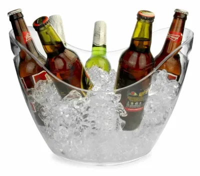 Plastvin Champagnekylare Klar