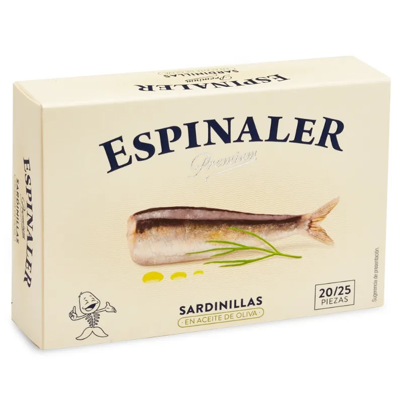 Premium Sardiner i Olivolja 125ml/81g
