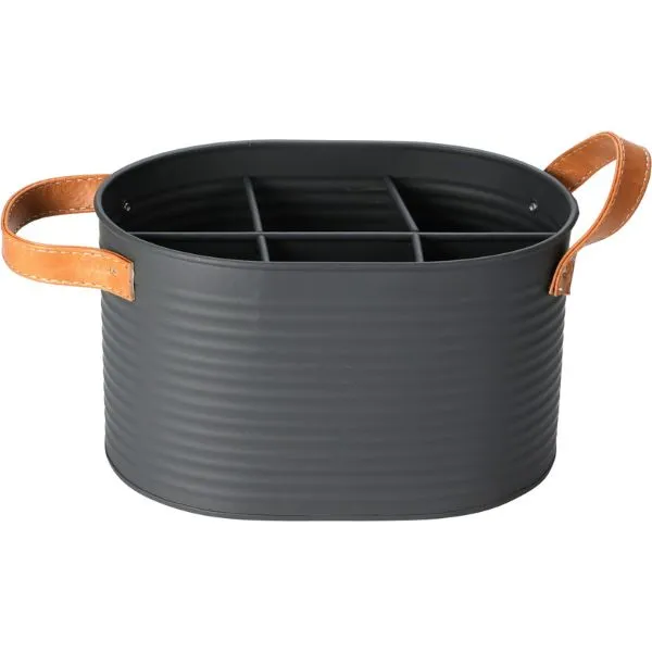 Flaskhållare För 6 Flaskor Grå