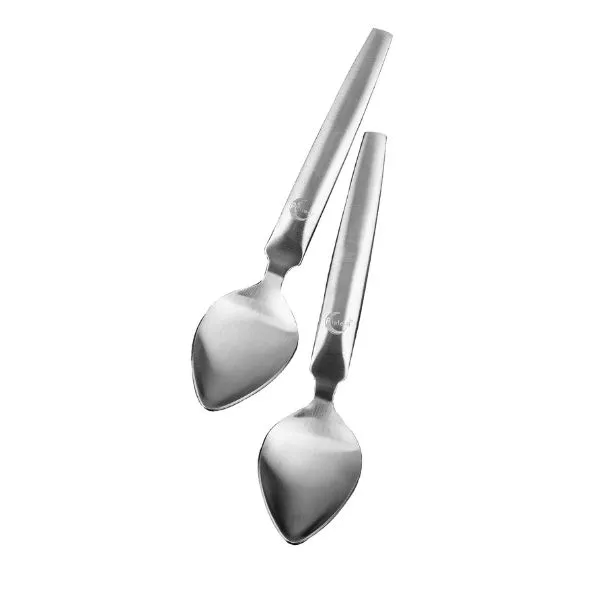 Quenelle Skedar Plate-it Sätt 2 Sdv 21x5cm