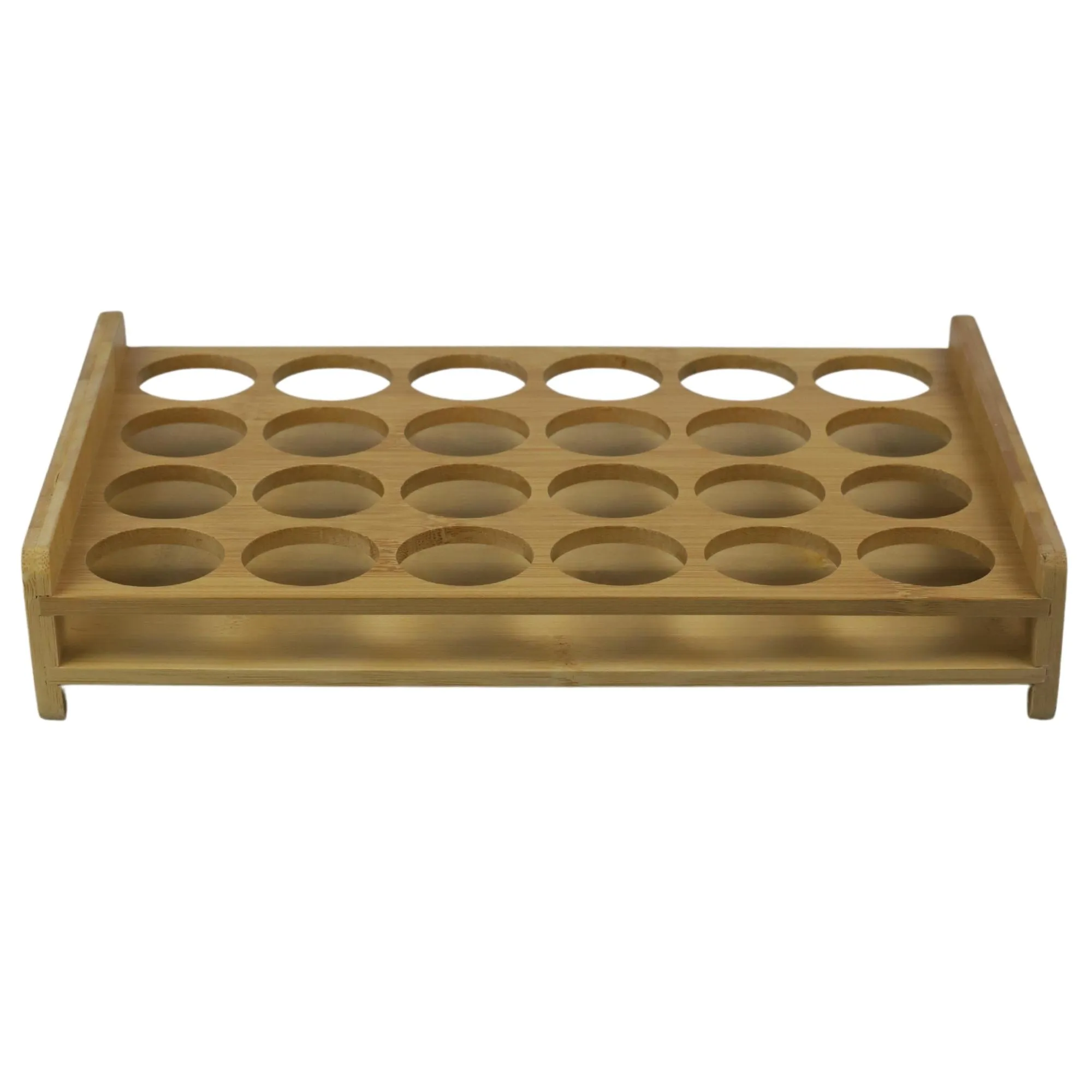 Trä Shotglas Hållare För 24 Shots