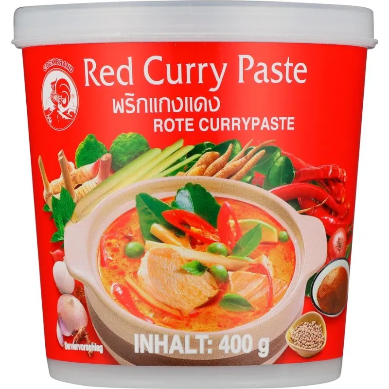 Röd Currypasta 400 G