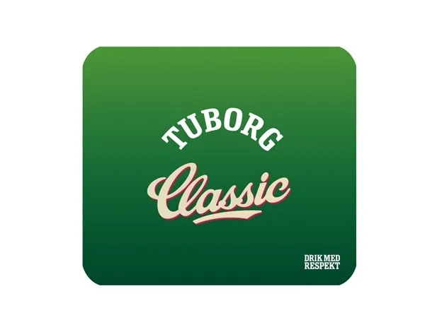 Raffle Måtte "Tuborg" - Viborg Byskilt