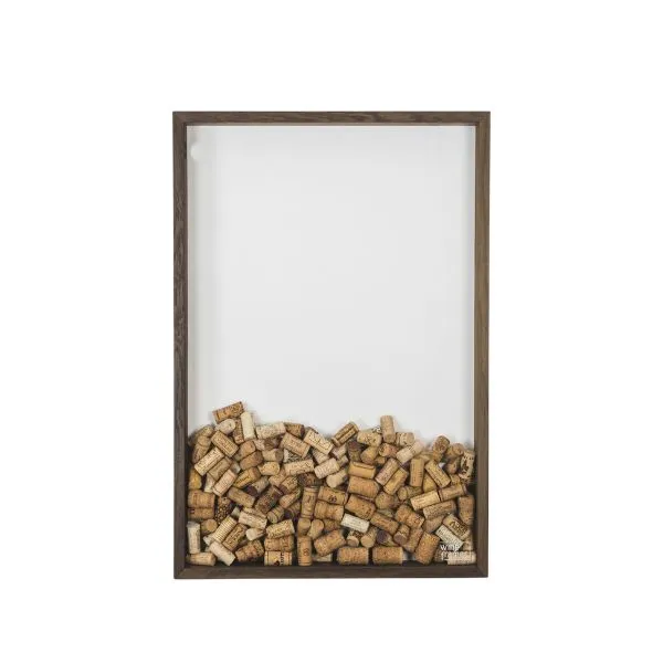 Ram Till Vinproppar - Den Stora i Rökt Ekträ