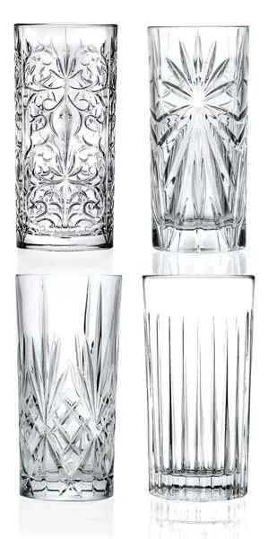 RCR Mixology Highball Glas Set (4 st)