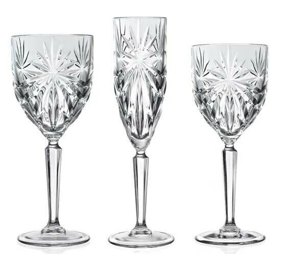 Rcr Oasis Champagne, Røda Och Vita Vinglas