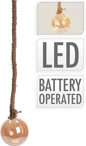 Reb M. Glaskula Ø15 Cm Amber