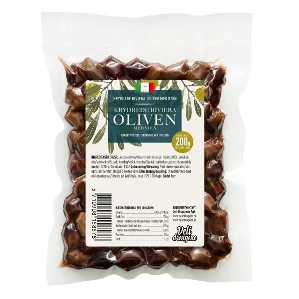 Riviera Krydrede Oliven 200g