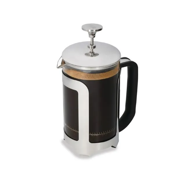 Roma 6-kopars Stämpelkanna Rostfritt Stål La Cafetière