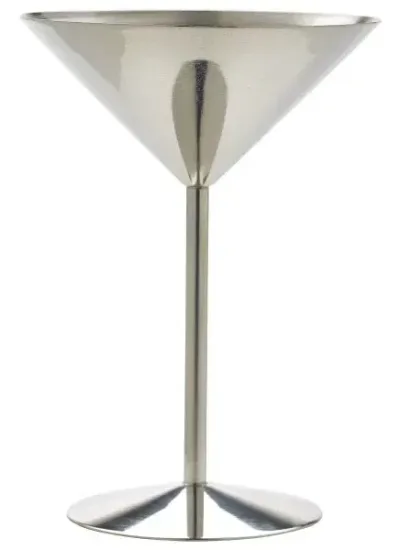 Rostfritt Stål Martini Glas 24cl - Genware