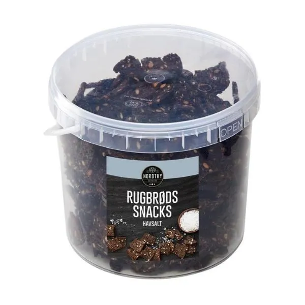Rugbrødssnack Havsalt Bt (650 G)