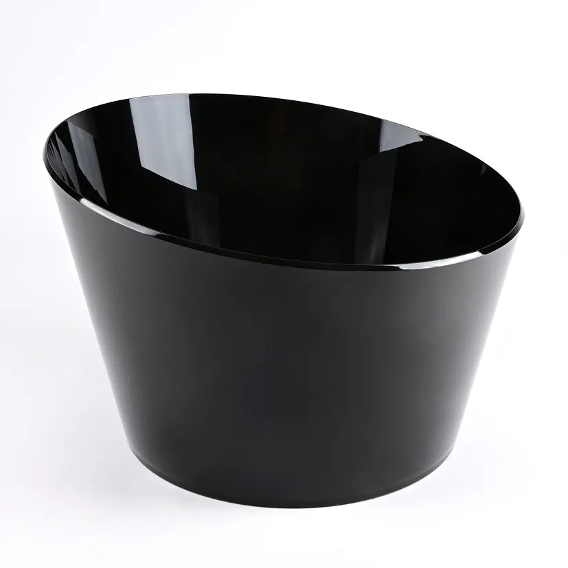 Rund Flaska Kylare Svart 12 Liter