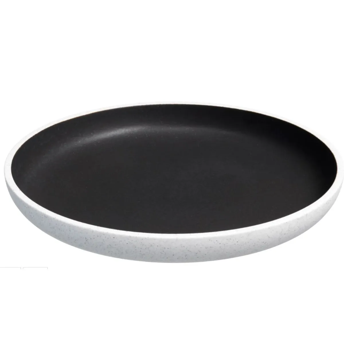 Saltplatta Utan Flik - Mörkgrå - Ø23 Cm