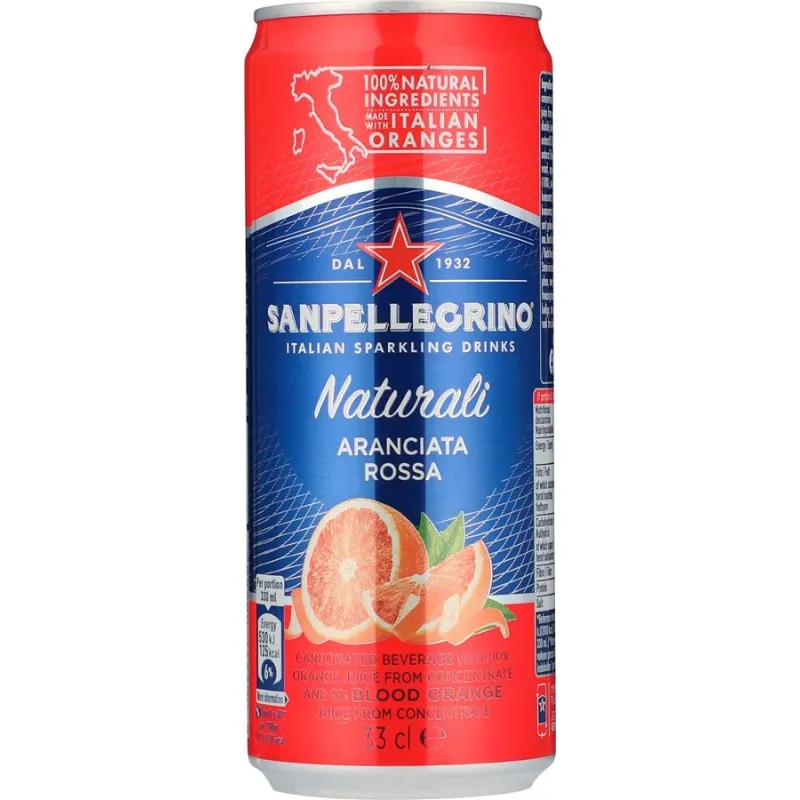 San Pellegrino Blodappelsin/aranciata Rossa 33 Cl.