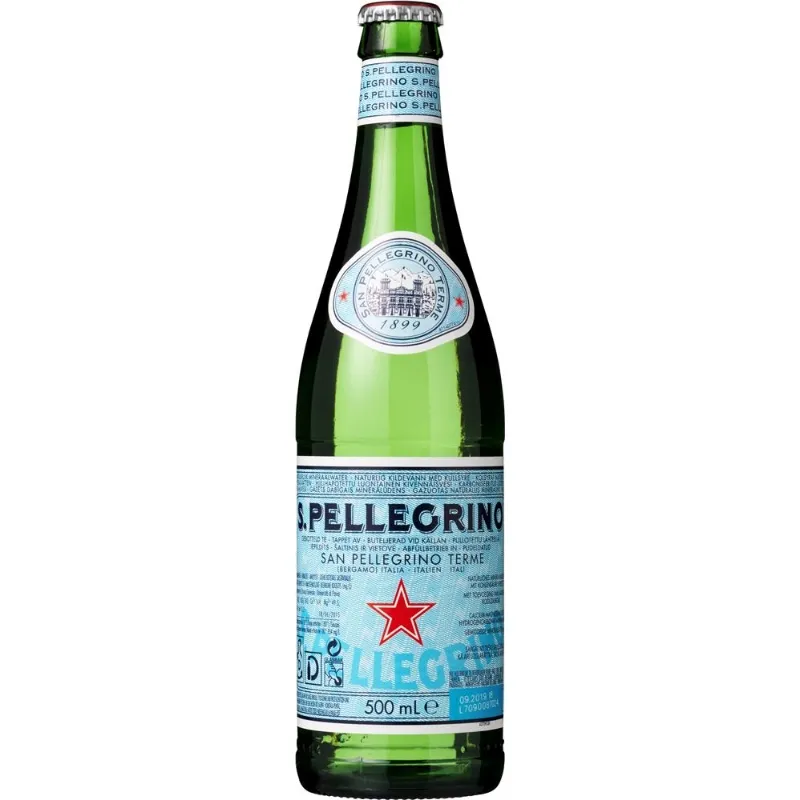 San Pellegrino Mineralvatten Med Kolsyra 50 Cl.