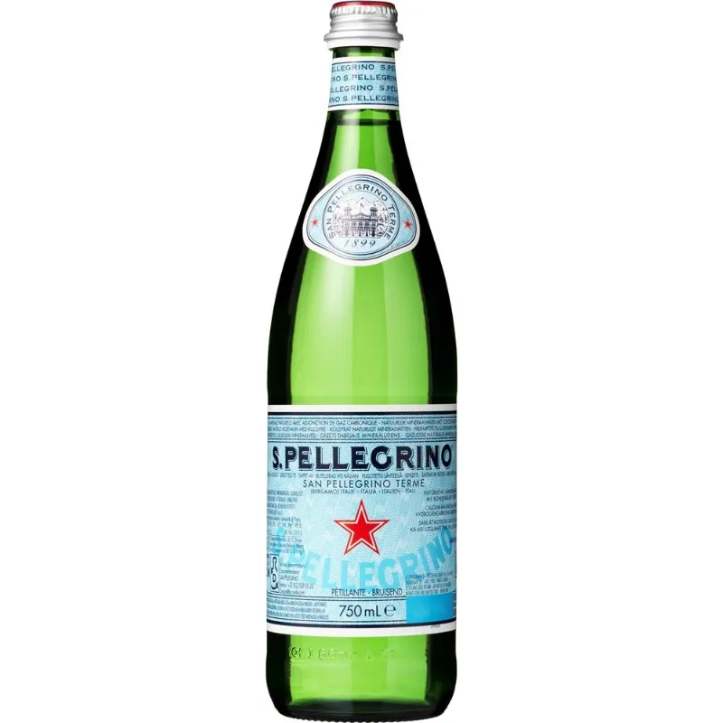 San Pellegrino Mineralvatten Med Kolsyra Fl 75