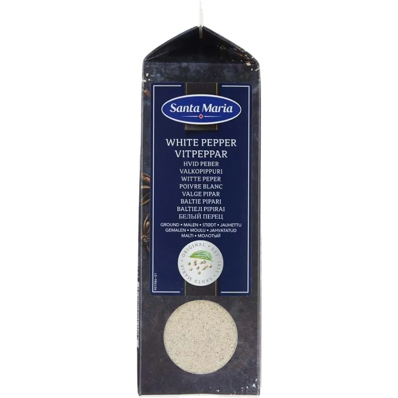 Santa Maria Malen Vitpeppar 500 G
