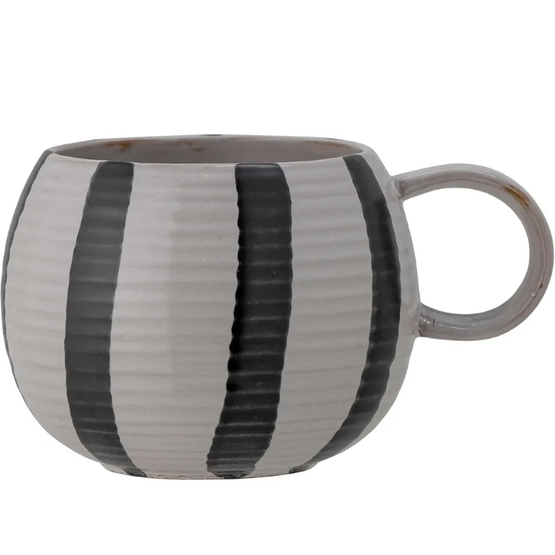 Serina Mugg, Svart, Stengods