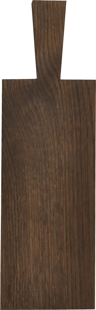 Serveringsbräda - Rökt Oljad Ek 29 x 12 x 1,2 Cm